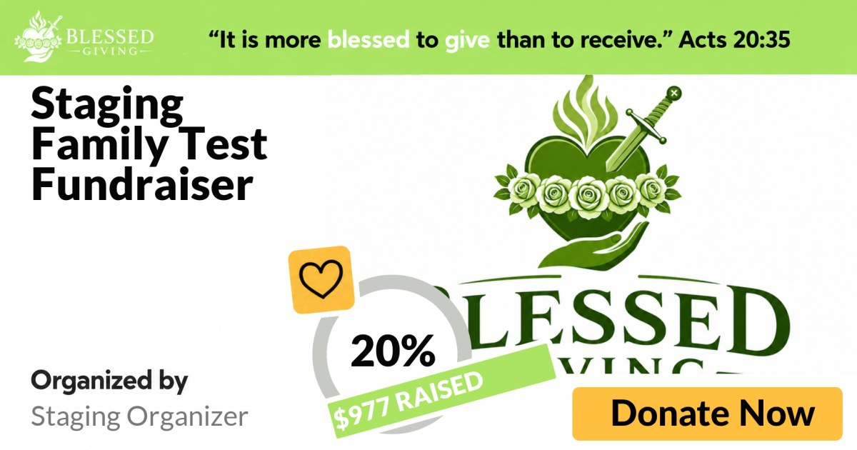 Share image for Staging Family Test Fundraiser